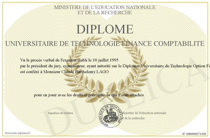 diplome universitaire comptabilite